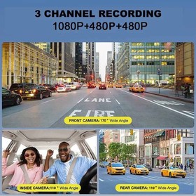 Car Dash Camera DVR Recorder Video Registrator Wifi App Connection Night Vision