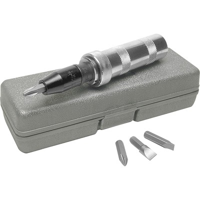 Performance Tool 3/8in. Impact Driver with 4 Bits, Model# W2500P