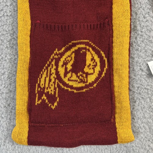 Vintage NFL Football Washington Redskins Hooded Scarf With Pockets - Picture 10 of 10