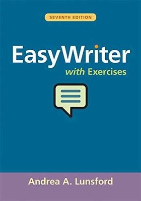EasyWriter with Exercises - Spiral-bound, by Lunsford Andrea A. - Acceptable