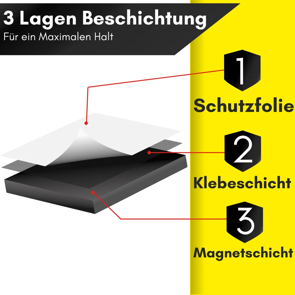 Magnetplättchen Selbstklebend Bastelmagnete Plättchen Magnete Zum Basteln Kleben - Bild 2 von 4