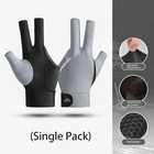 1pc Billiard Gloves Snooker Cue Glove Left-Hand Pool Three Finger Open Glove