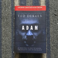Adam Ted Dekker Hardcover Exclusive Christian Retail Edition Thriller Dust Jack…