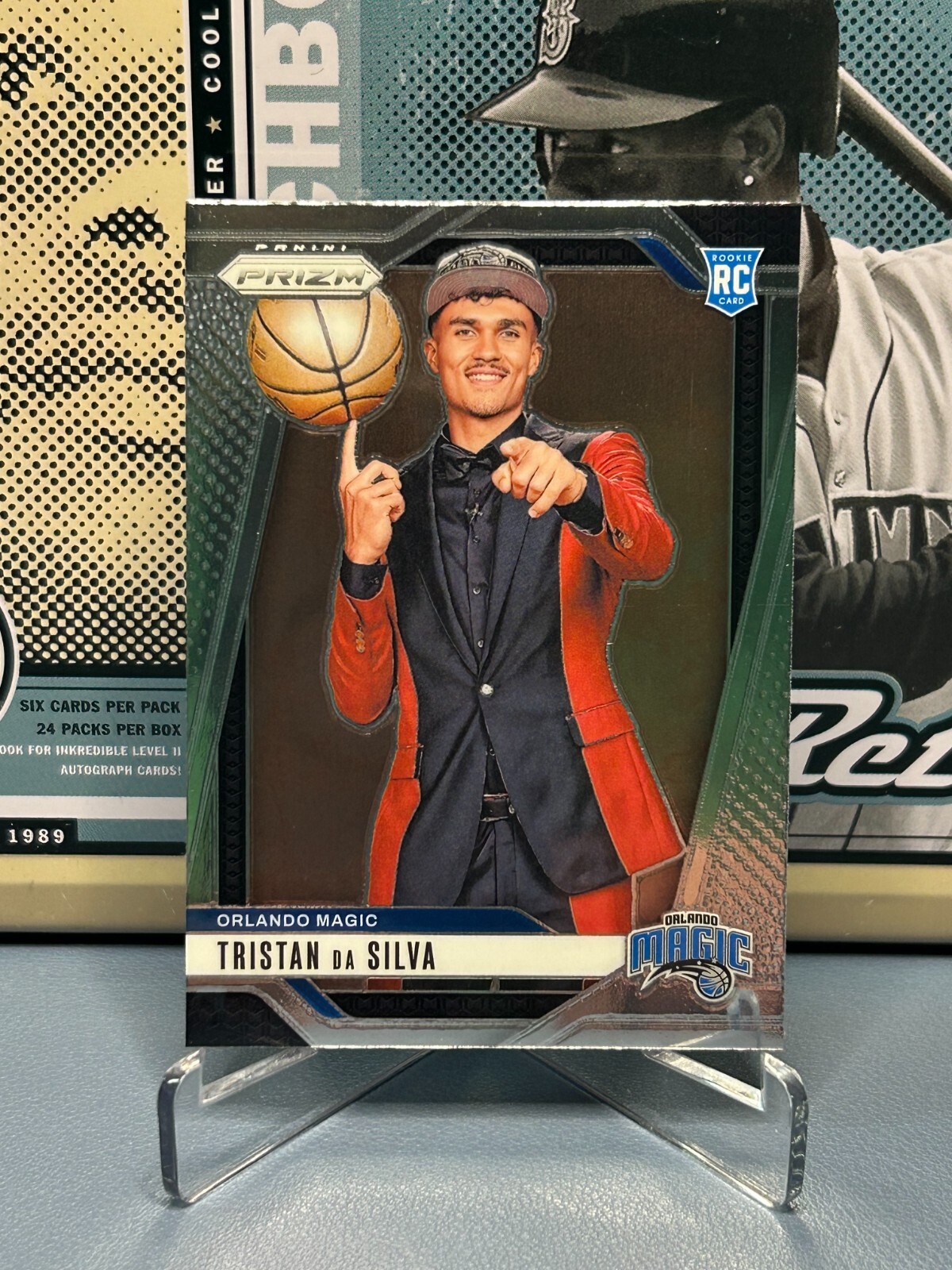 2024-25 Panini Prizm Image Variation #256 Tristan Da Silva RC