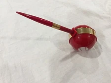 Vintage Mid Century Retro Baseball Shape Red Ink Pen Set USA Desktop Glove Sport