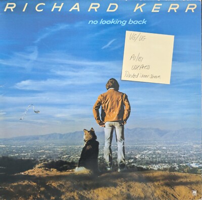Richard Kerr No Looking Back Vinyl Record VG/VG AMLH68539 1980 1st Press