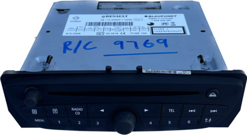 Renault Twingo Wind Stereo Radio CD Player Bluetooth TESTED 281150032R +CODE - Picture 1 of 9