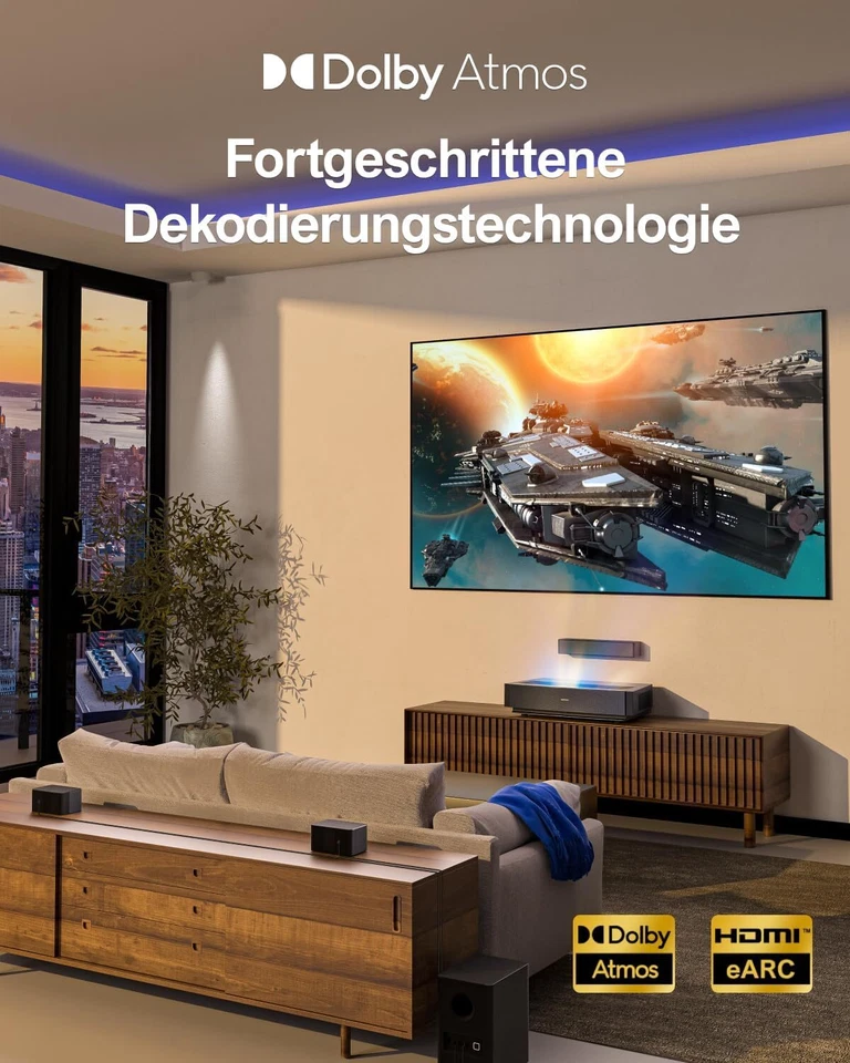 5.1 Soundbar mit Dolby Atmos, 3D Surround Sound System, Soundbar für TV - Bild 4 von 4