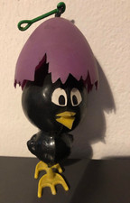 Calimero Carosello Moplas 16 cm. tifoso mascotte Fiorentina guscio colore Viola