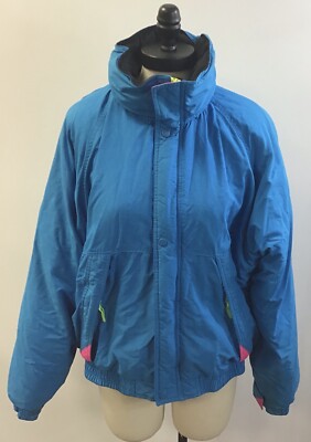Vintage Mens Helly Hanson Helly Tech Ski Jacket Neon Colors XL