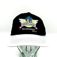 Sega Sonic The Hedgehog Hat Black 1994 Vintage Japanese Import