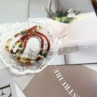 Natural Stone Beads Necklace Women Elegant Handmade Jewelry Fashion Accessory