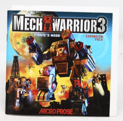 MechWarrior 3: Pirate's Moon Expansion Pack (PC, 1999) Disc only w