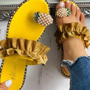 pineapple slippers