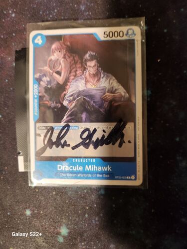 Mihawk Tournament Card Signed By John Gremillion - Picture 1 of 1