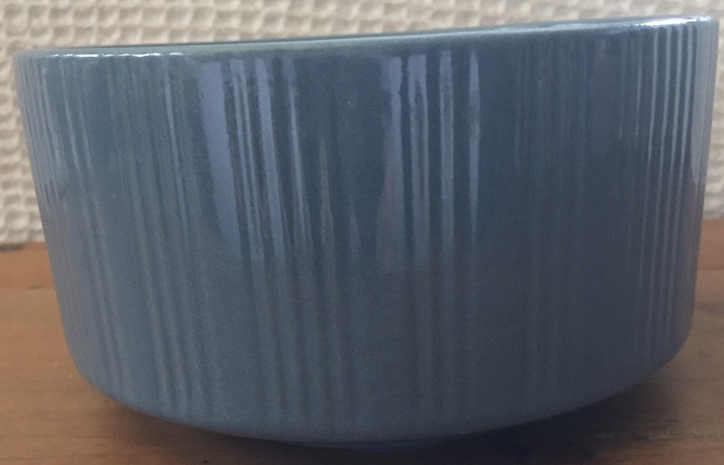 VINTAGE CP USA POTTERY PLANTER 8137 Blue EUC For Bulbs, Dish garden, Succulents