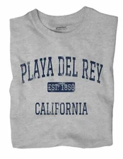 Playa del Rey California CA T-Shirt Los Angeles EST