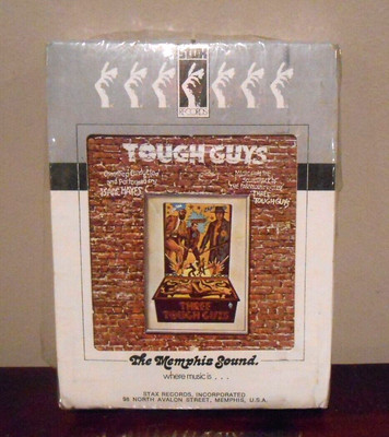 SEALED 8-TRACK CARTRIDGE TAPE ISAAC HAYES THREE TOUGH GUYS THE MEMPHIS SOUND