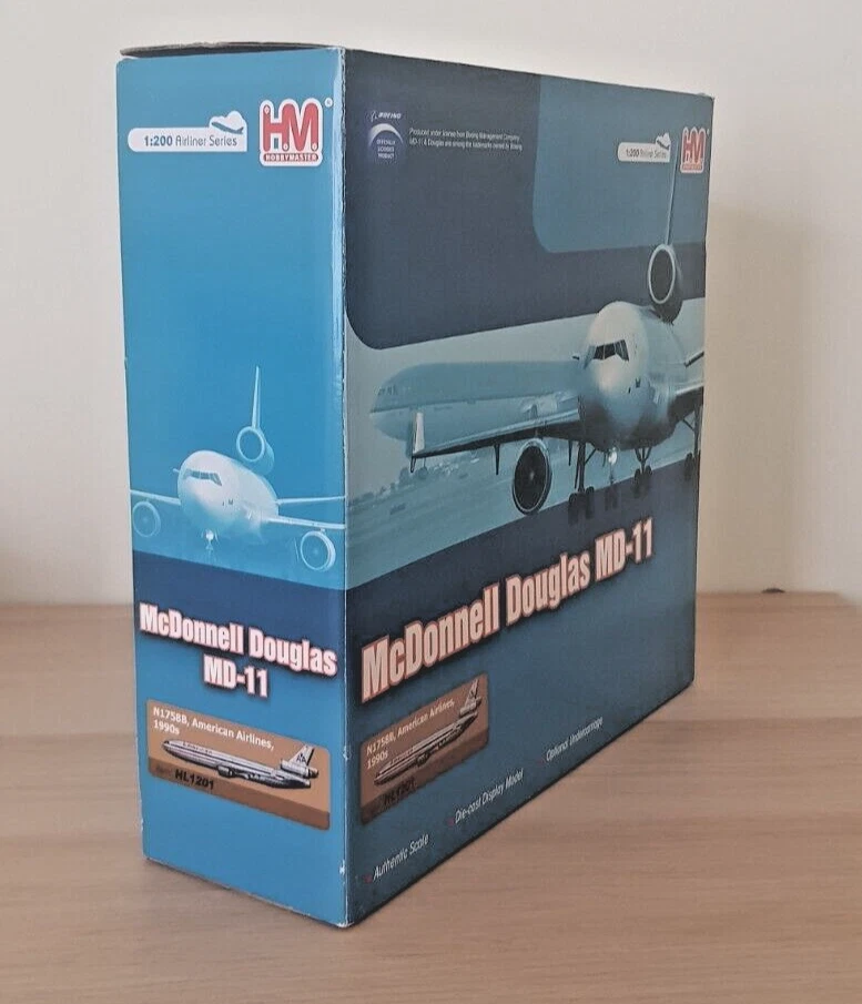 Hobby Master 1/200 HL1201 McDonnell Douglas MD-11 American Airlines, N1758B - Immagine 3 di 4