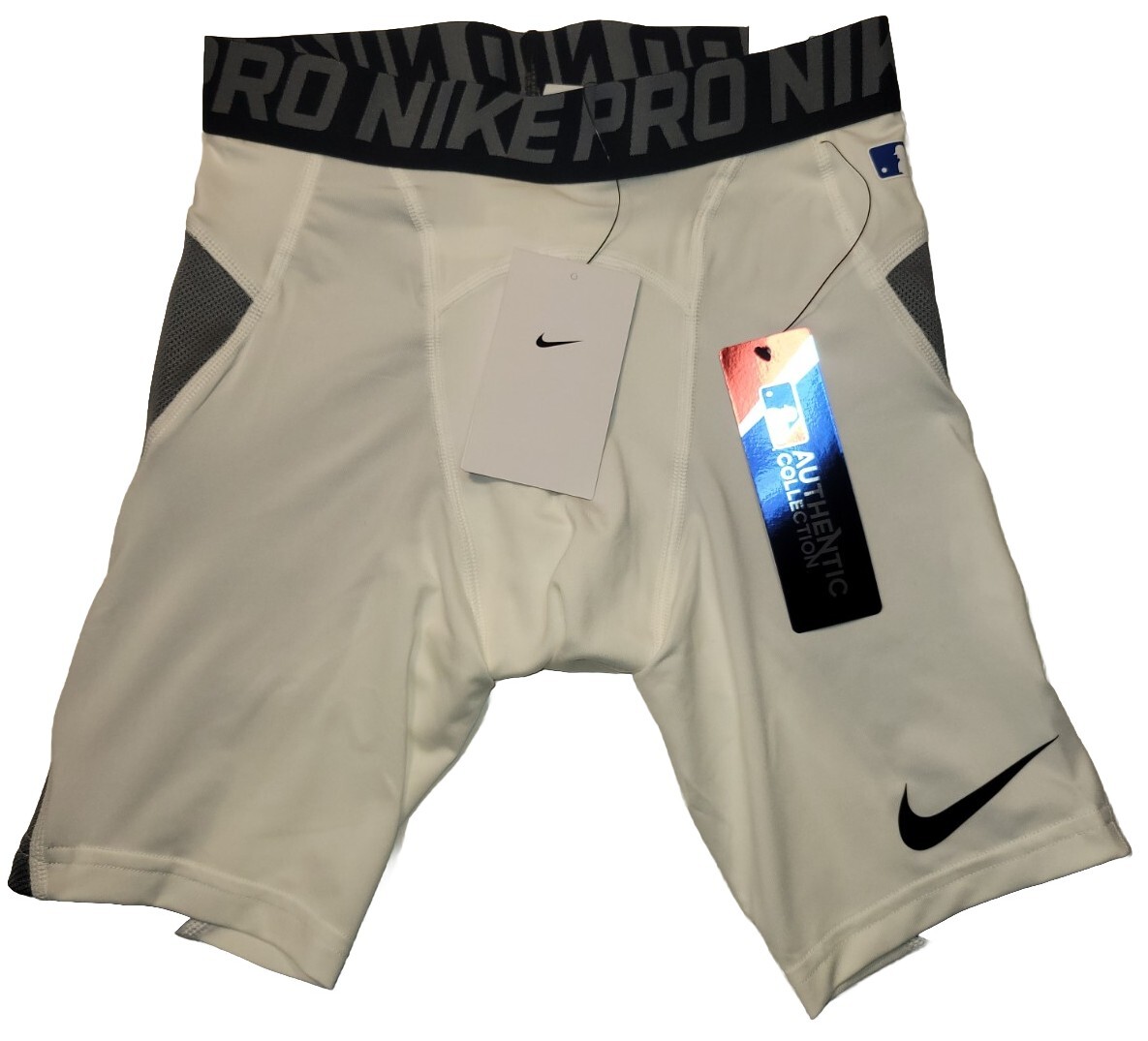 Nike Pro DriFit Heist MLB Boys Compression Sliding Shorts Tight Fit Sz