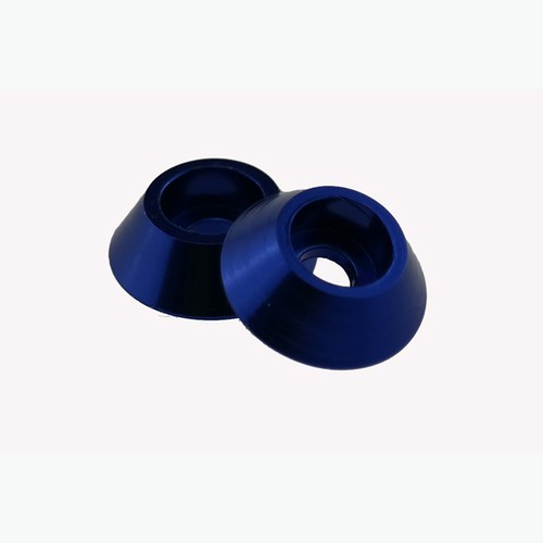 M3 3mm Anodized Aluminium Alloy Cone Washers For Computer Case (10 Pcs) - Picture 3 of 23