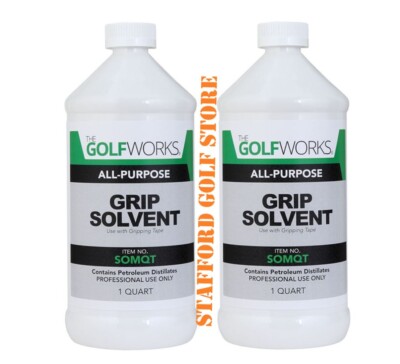 All Purpose Golf Grip Solvent   2 Quarts   Easy Club Grip Installation Fluid