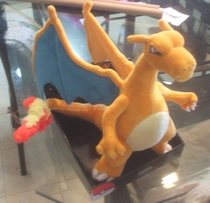charizard plush tomy
