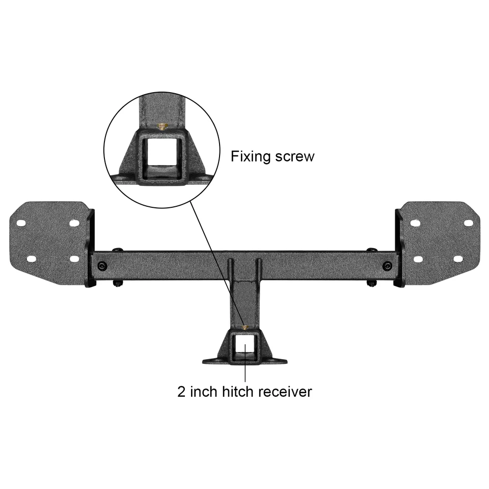 Vijay for 2010-2019 Subaru Outback Trailer Hitch Receiver Rear Bumper Towing - Image 2 of 4