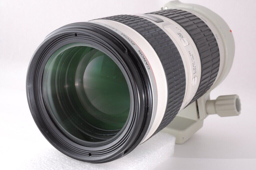 Canon EF 70-200mm f/4L USM Telephoto Zoom Lens White Japan Canon EF 70-200mm f/4L USM Telephoto Zoom Lens White Japan