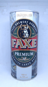 Empty Ltd 17 Ed Faxe Premium Beer Can Version C 1000 Ml Bottom Denmark Ebay
