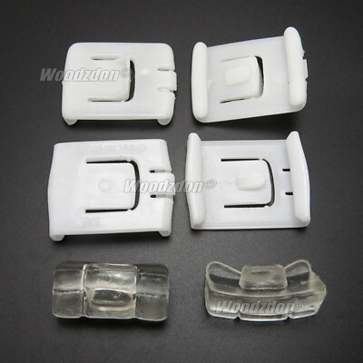 2 Sets Seat Rail Runner Clip Slider Guide Piece For VW MK1 MK2 MK3 Golf Corrado
