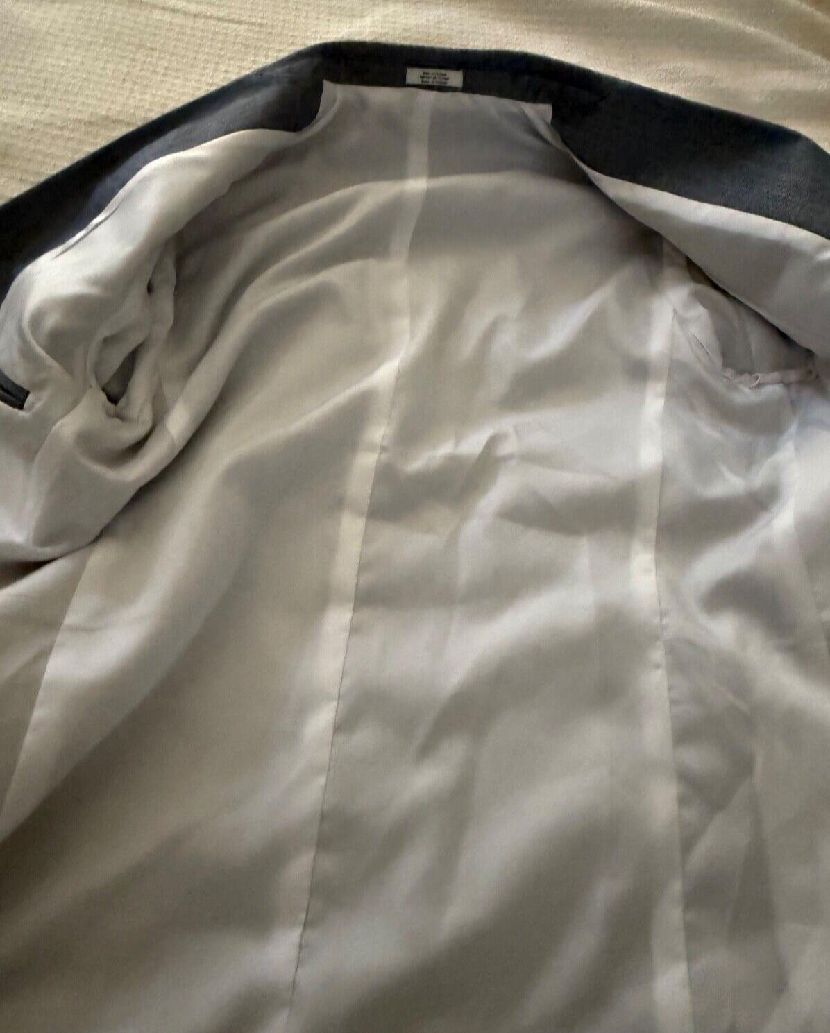 Boy's Sz 12 Lined light Blue Blazer Jacket  by Calvin Klein fully lined thumbnail 2