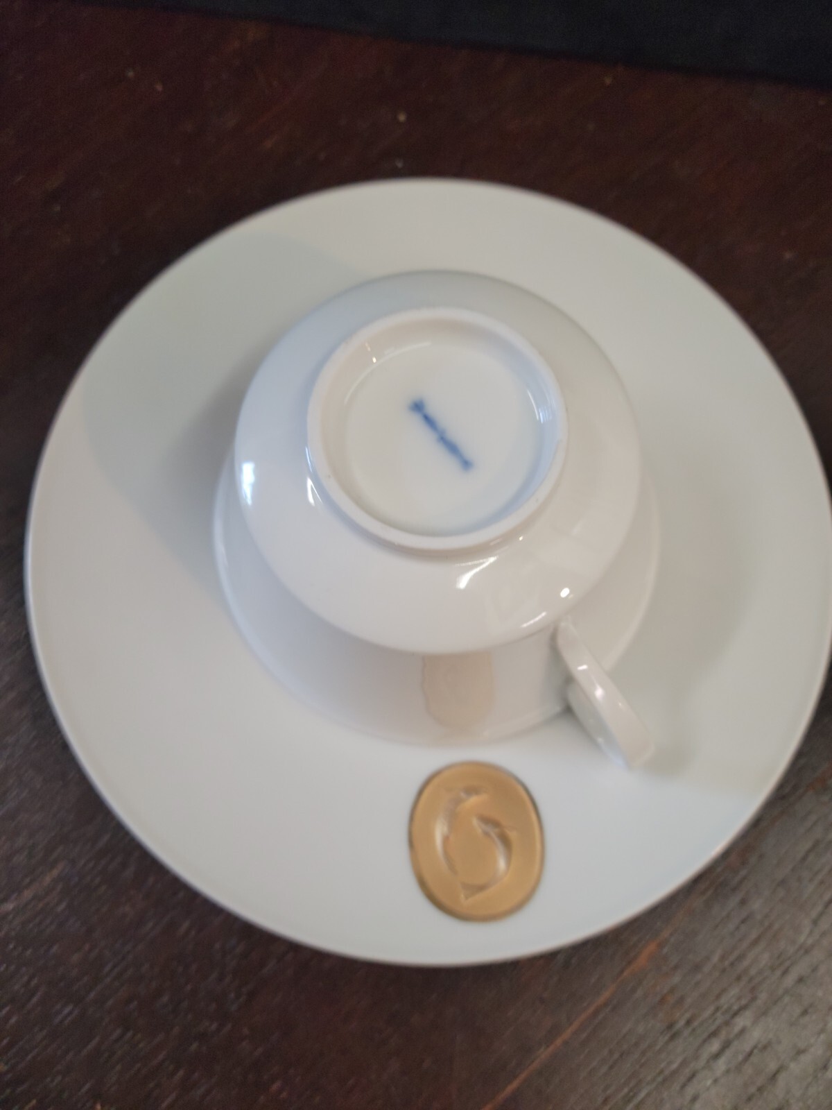 Royal Berlin Arcadia Gold 2  place settings & platter Medallion Germany 