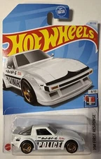 Hot Wheels Mazda RX-7 #80/250 HW First Response 8/10 Police Car White
