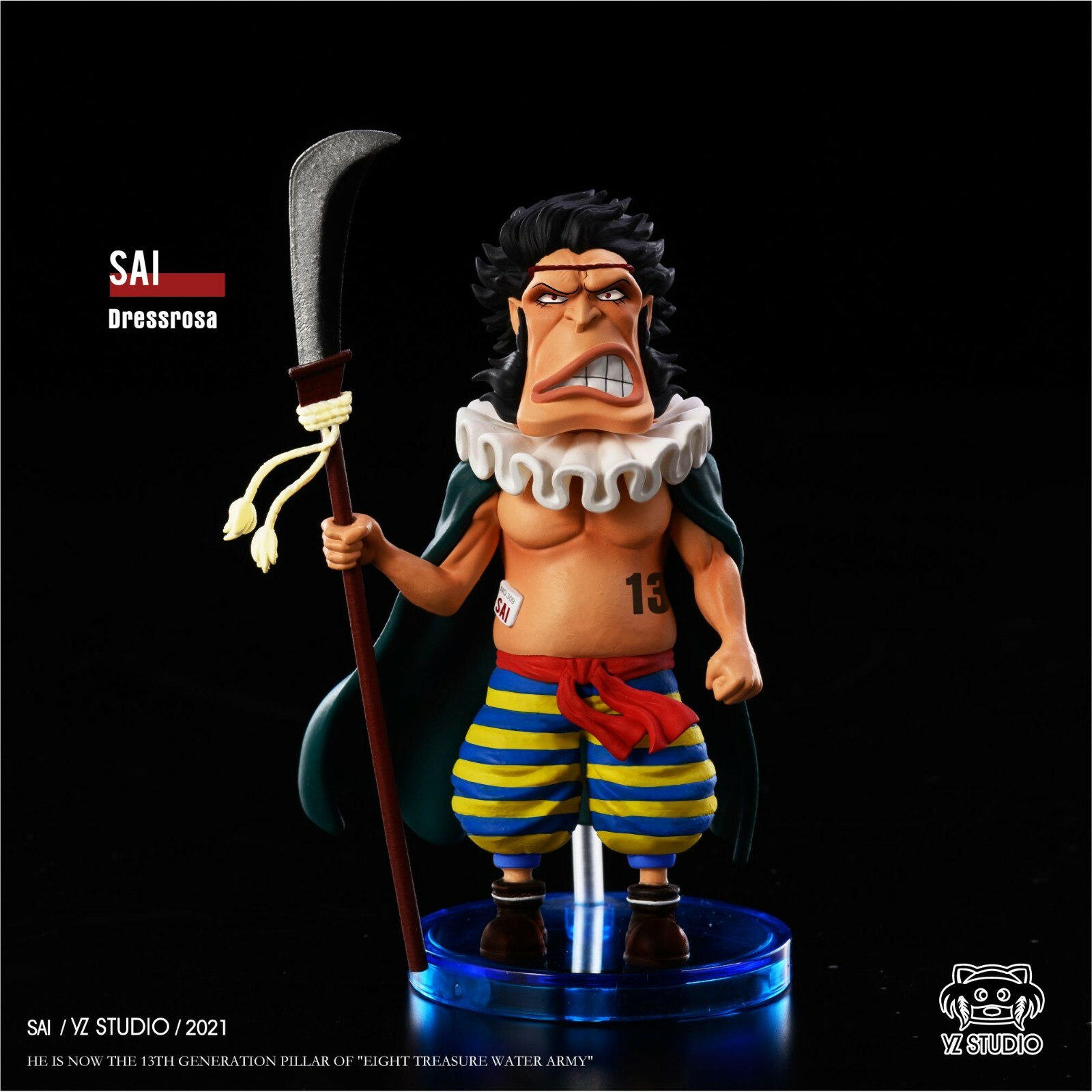 8.5cm In Stock YZ Studio One Piece Sai Resin Figure GK Statue Model  Collection | eBay