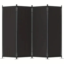 4 Panel Room Divider Privacy Screens Home Office School Separator Freestand
