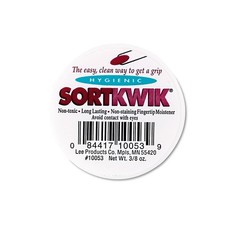 LEE 10053 Sortkwik Fingertip Moisteners, 3/8 oz, 1 Count Pack of 3 , Pink