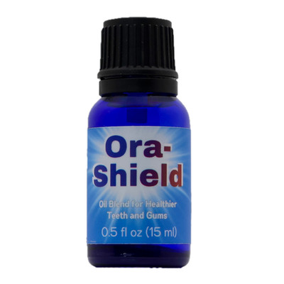 Ora-Shield Organic Tooth Oil,  Gum Disease Relief, Helps Bleeding, Sore Gums