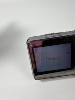 Konica Minolta DiMAGE X1 8.0MP Digital Camera - Silver for sale
