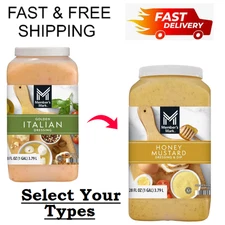 (Pack of )Member's Mark Food Service Italian & Honey Mustard Dressing,(128 oz)