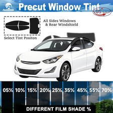 Window Privacy Film Precut Window Tint 2ply For 2011-2016 Hyundai Elantra Sedan