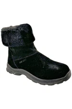 Muk Luks Water-Repellent Suede Winter Boots Ariel Black