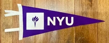 NYU Violets NCAA  Wool Pennant