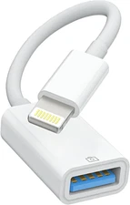Lightning to USB Adapter [Mfi Certified], Female USB to OTG Adapter for Iphone14
