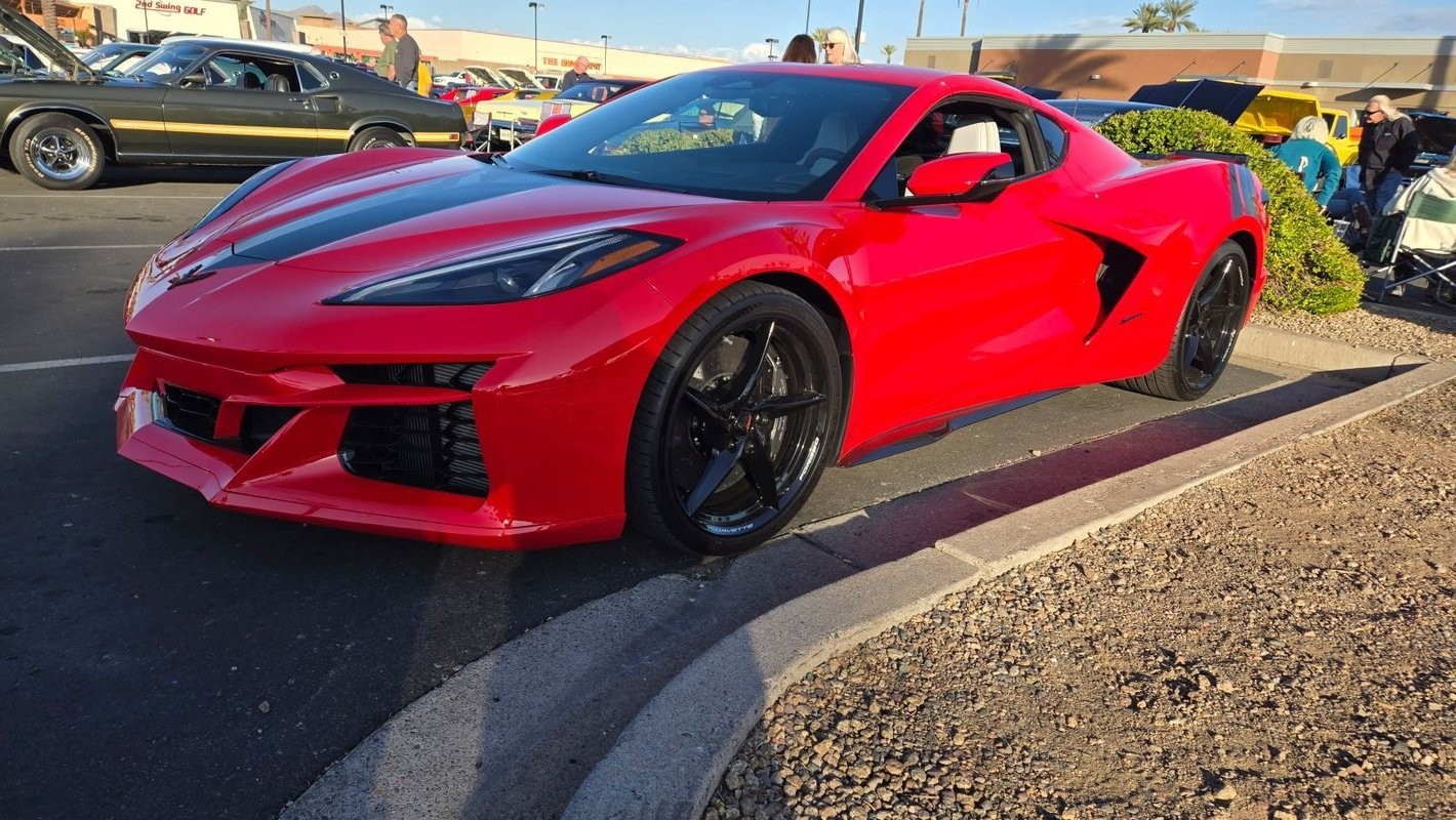 2024 Red Chevrolet Corvette   | C8 Corvette Photo 3