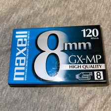 Maxell 8mm Gx-mp High Quality 120 Camcorder Video Cassette Tapes - 281010