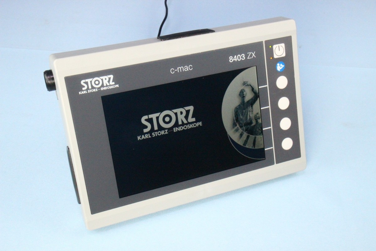 Storz C-MAC 8403 ZX Video Laryngoscope Monitor Tested with