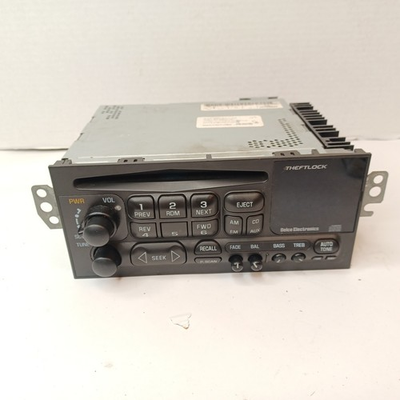 #ad #ad Delco Model 15766822 Theftlock CD Player AM FM Auto Radio Untested $44.95