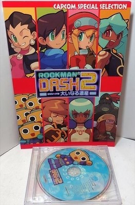 Capcom Special Selection Rockman Dash 2 Episode 2 Great Legacy Art Book mit CD