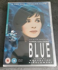 THREE COLOURS BLUE DVD BRAND NEW SEALED UK RELEASE 
